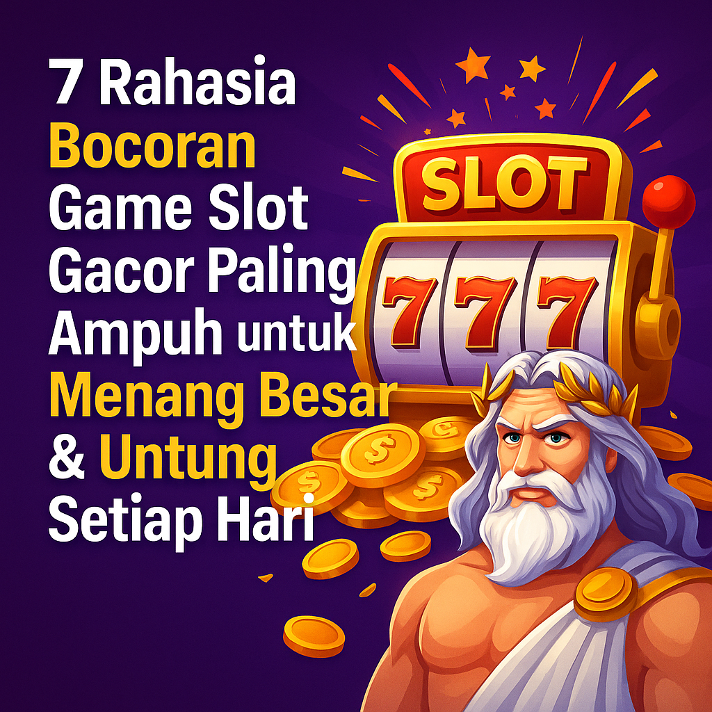 bocoran game slot gacor mudah menang hari ini